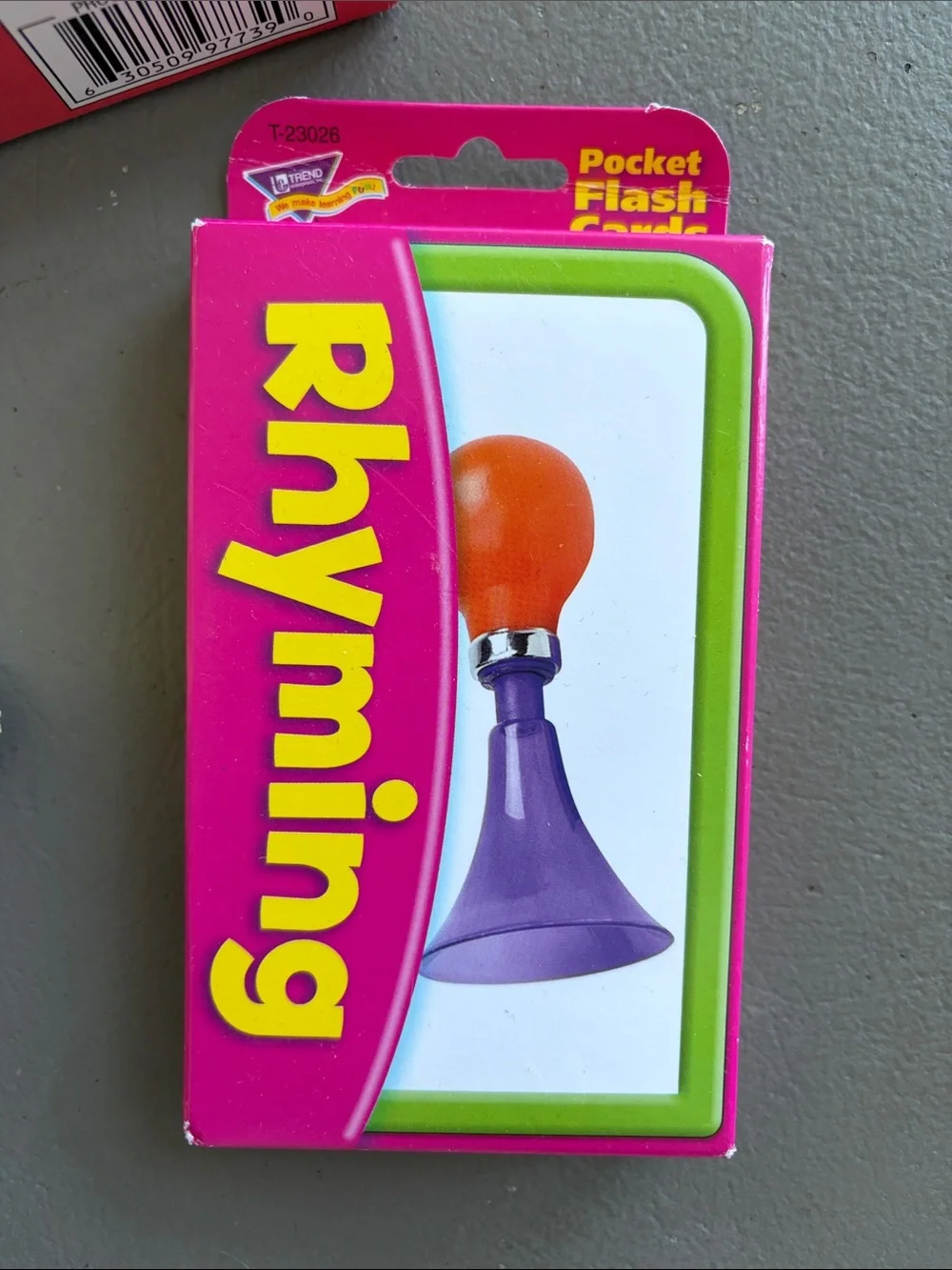 Numbers Jumbo Floor Puzzle, Bingo Game and Rhyming Flash Cards